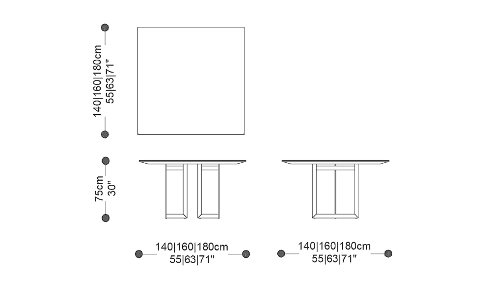 Imagen de las dimensiones completas del producto